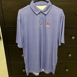 Men's Blue Golf Shirt